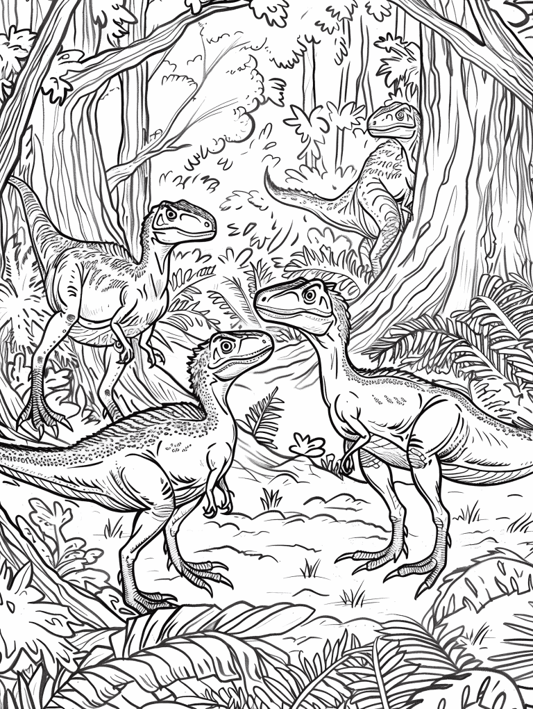 Velociraptors Communicating