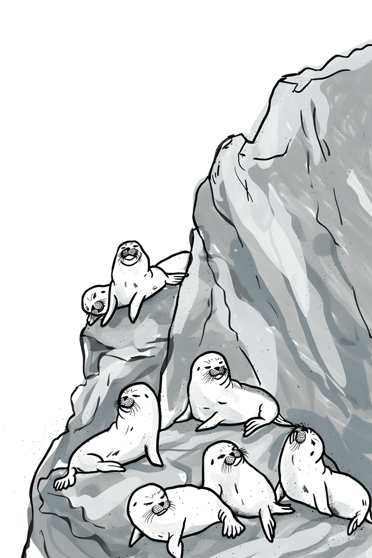Group Of Seals