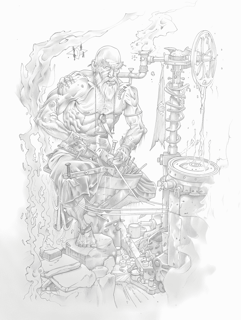 Hephaestus Forging