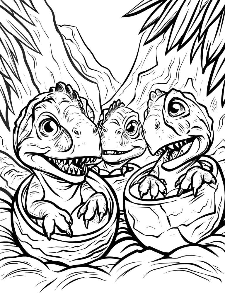 Tyrannosaurus Rex Hatchlings