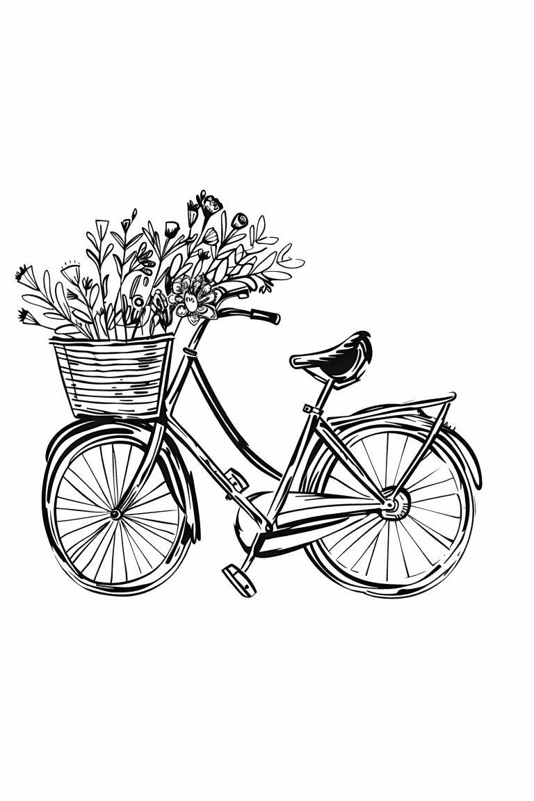 Bicycle With Flowers