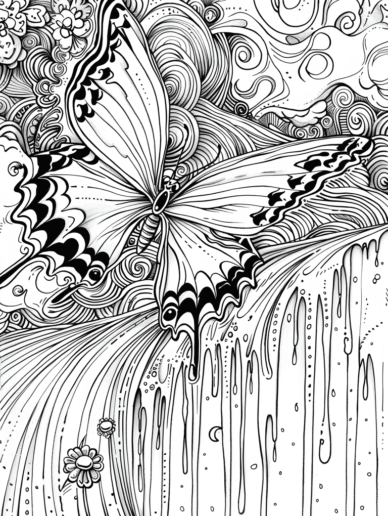 Whimsical Inspired Butterfly