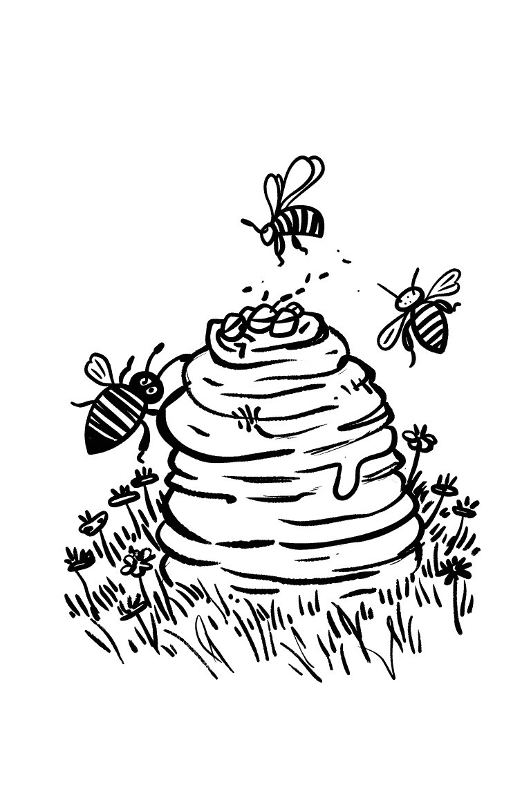 Buzzing Bee Hive