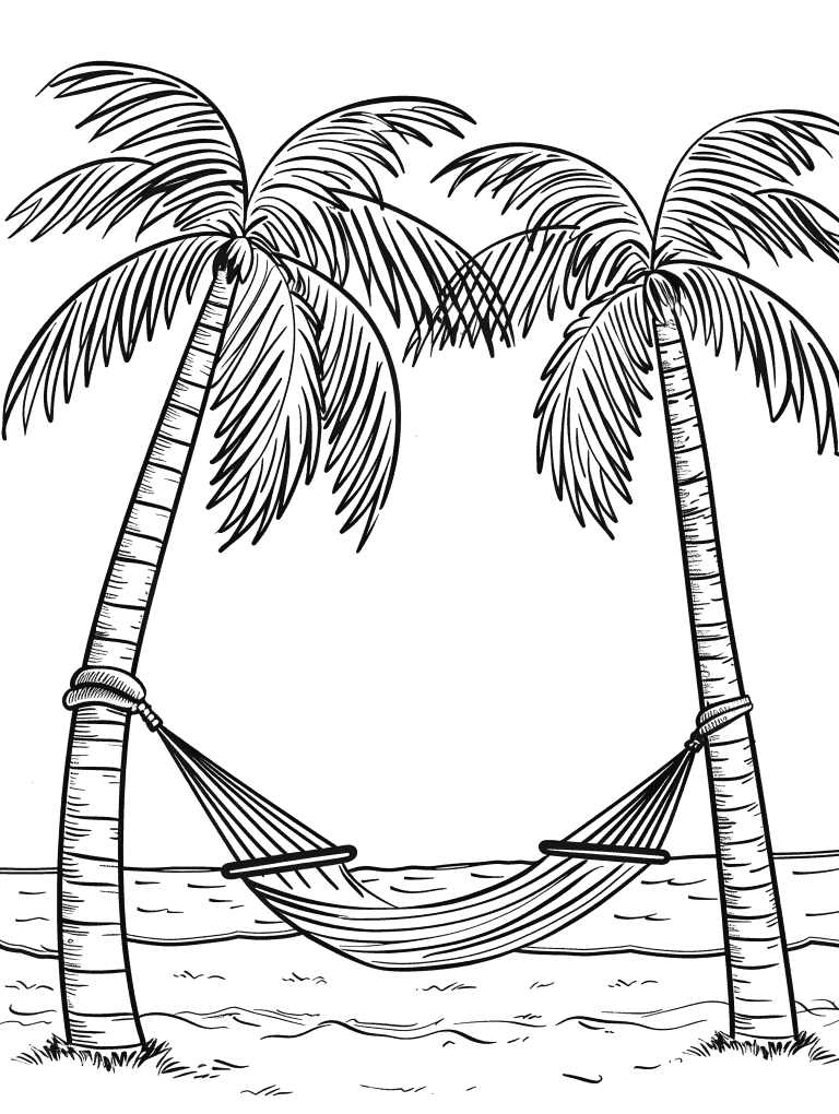 Cozy Beach Hammock