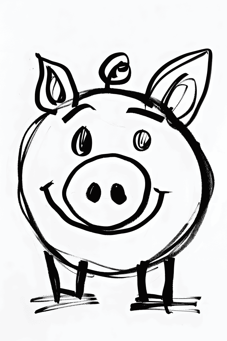 Cute Piggy Bank