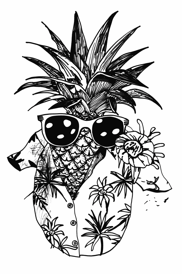 Dressed Up Pineapple