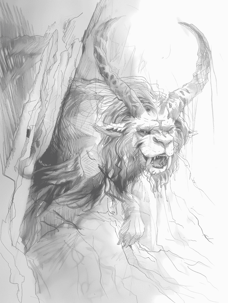Chimera In A Cave