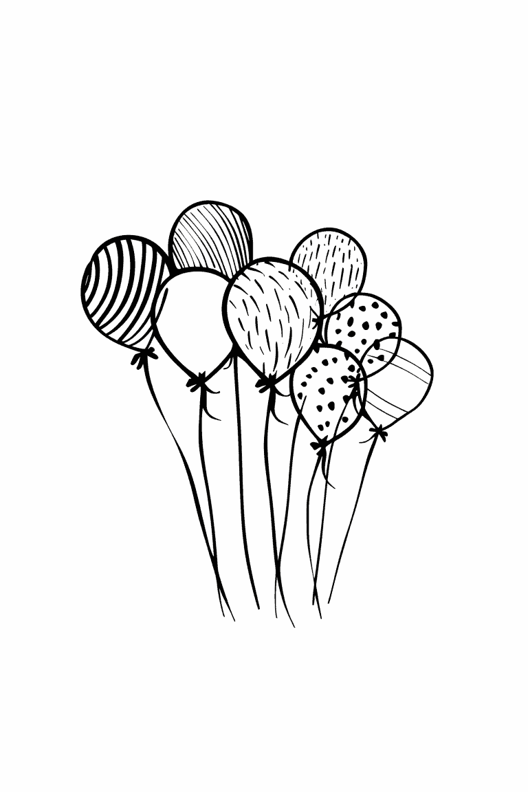 Group Of Balloons