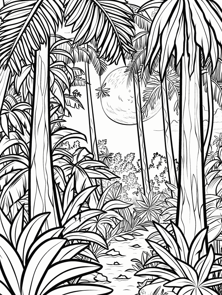 Jungle Under The Moonlight