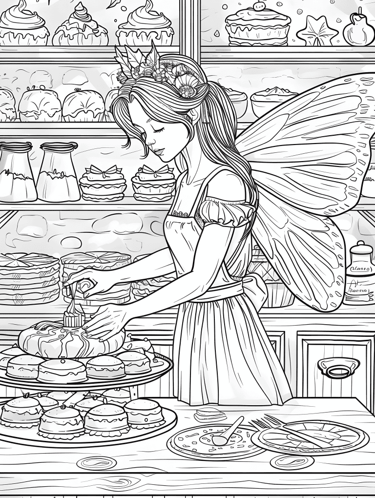 Fairy Baking Pastries