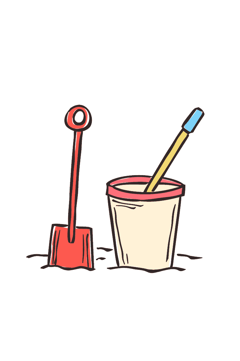 Beach Shovel And Bucket