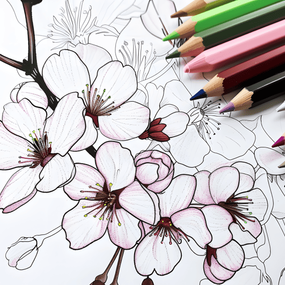 milkychoco04_a_coloured_pencil_that_is_next_to_a_cherry_blossom_e6660078-4ed6-4be2-b530-b32f936f58f3