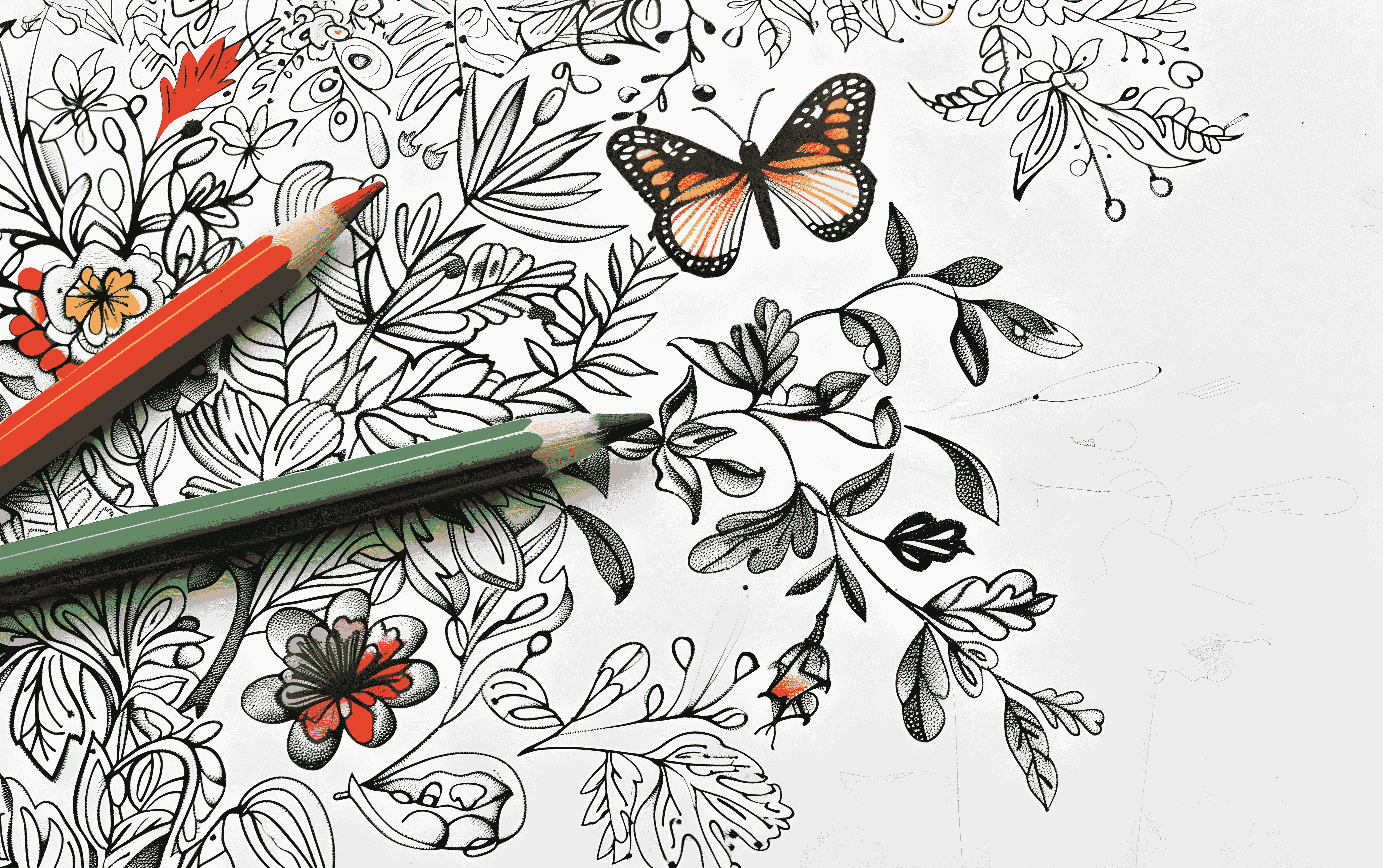 Free Summer Garden Coloring Pages: 30 Printable Flower & Nature Designs