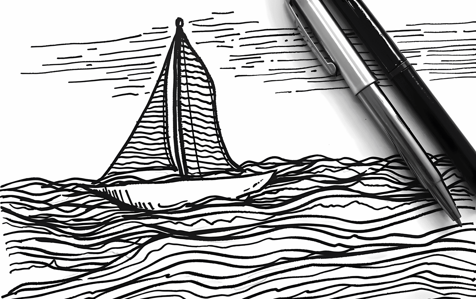 30 Easy Beach Summer Drawing Ideas - Brighter Craft