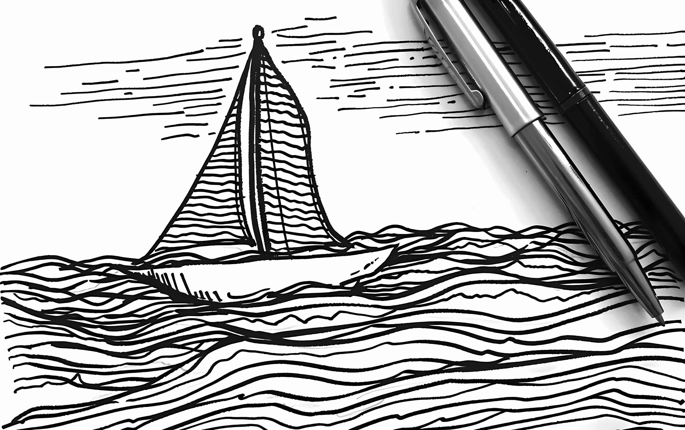 30 Easy Beach Summer Drawing Ideas
