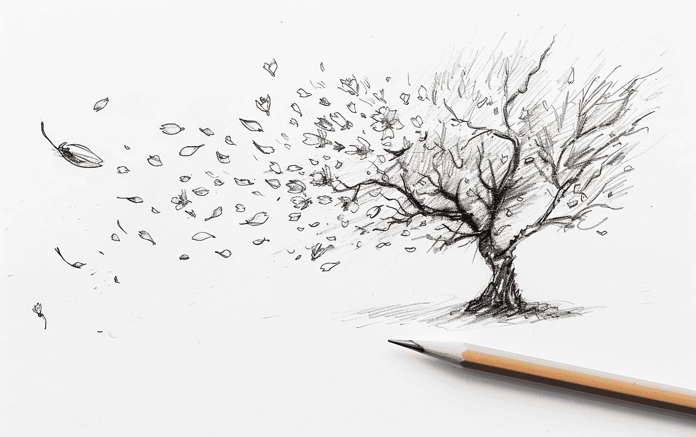 30 Cherry Blossom Tree Drawing Ideas