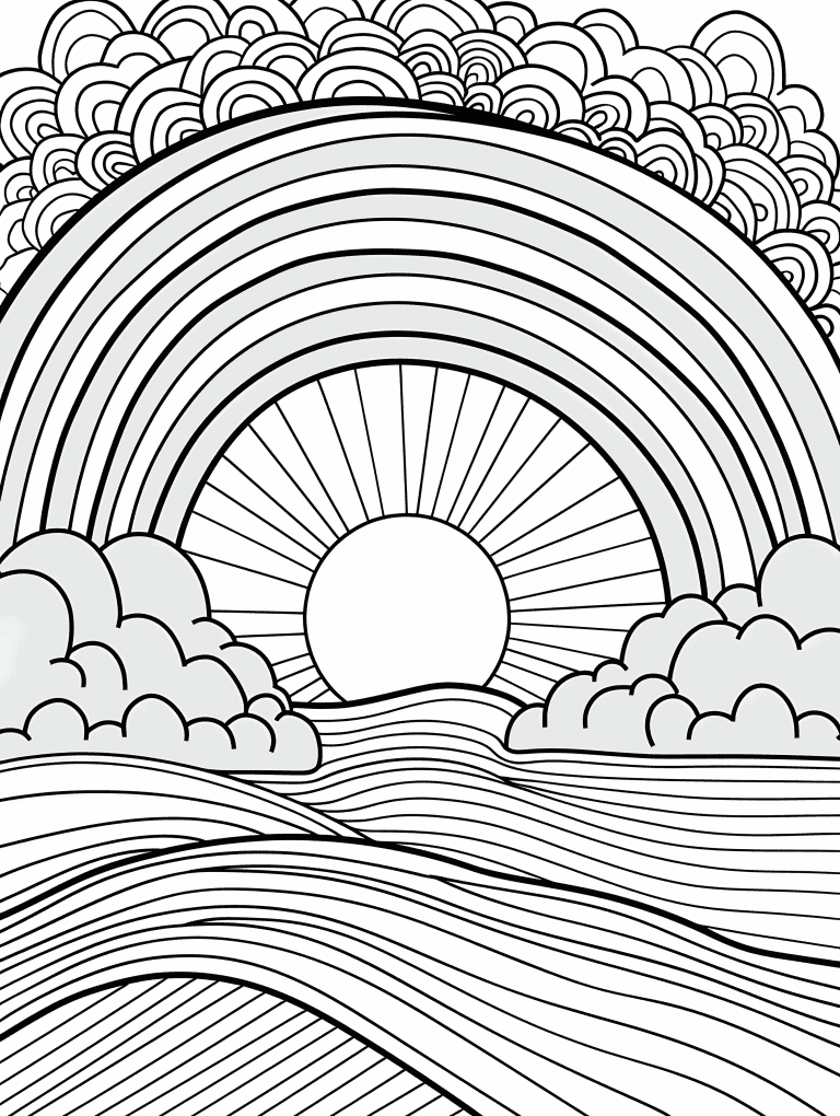 Whimsical Rainbow