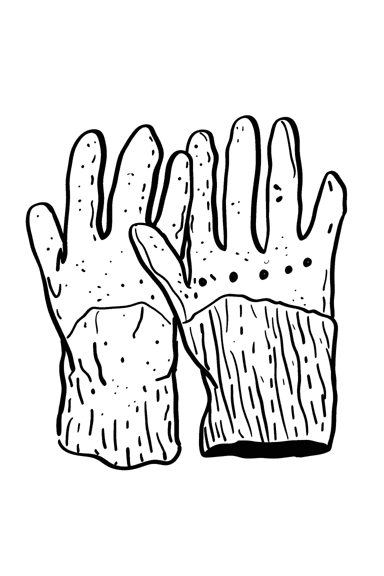 Pair Of Gardening Gloves