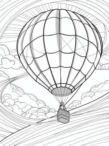 Joyful Rainbow Coloring Pages