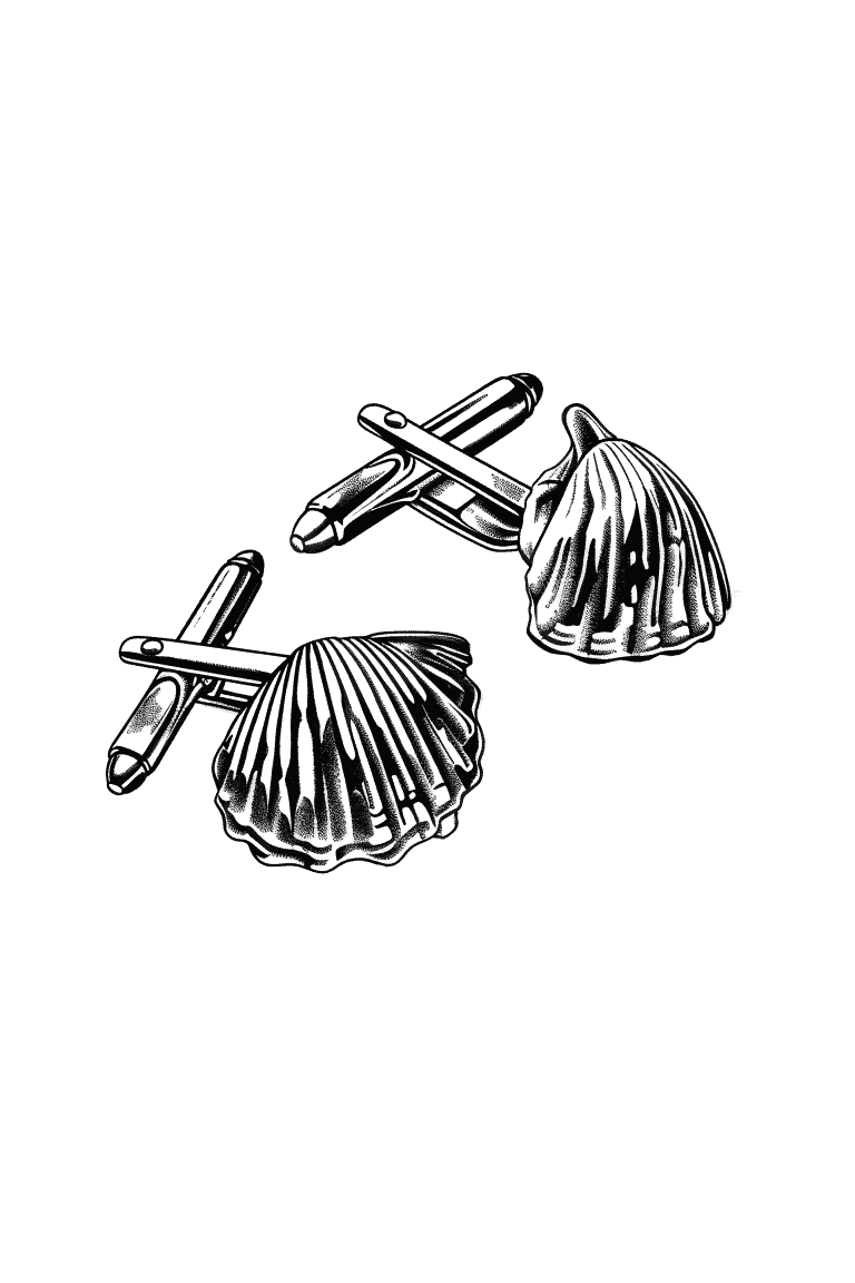 Sea Shell Cufflinks