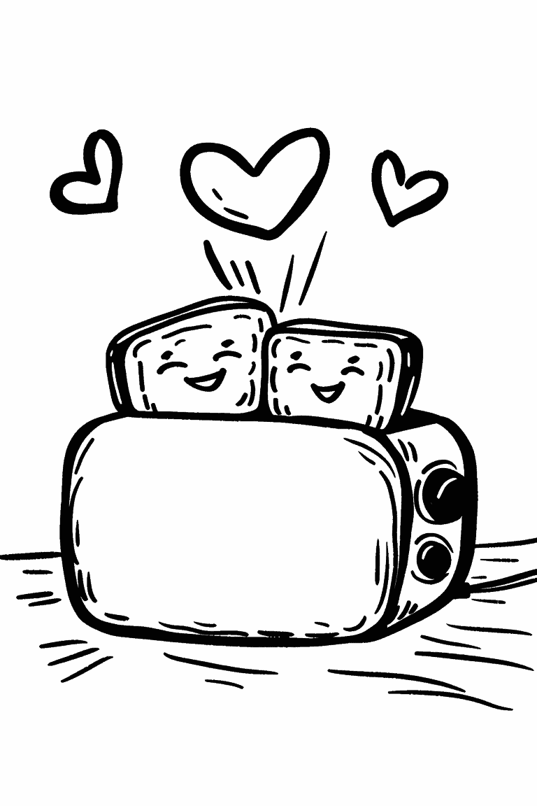 Toasts Popping Out
