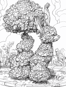 Summer Garden Coloring Pages