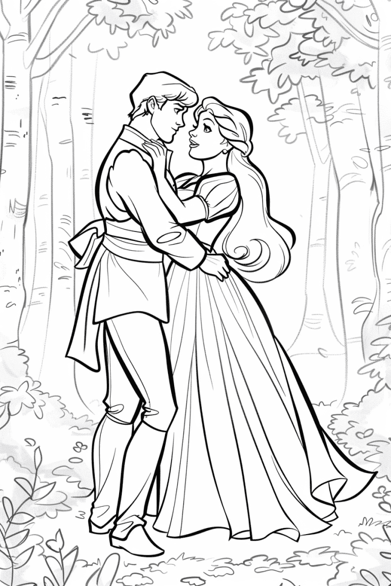 Aurora Dancing With Prince Philip