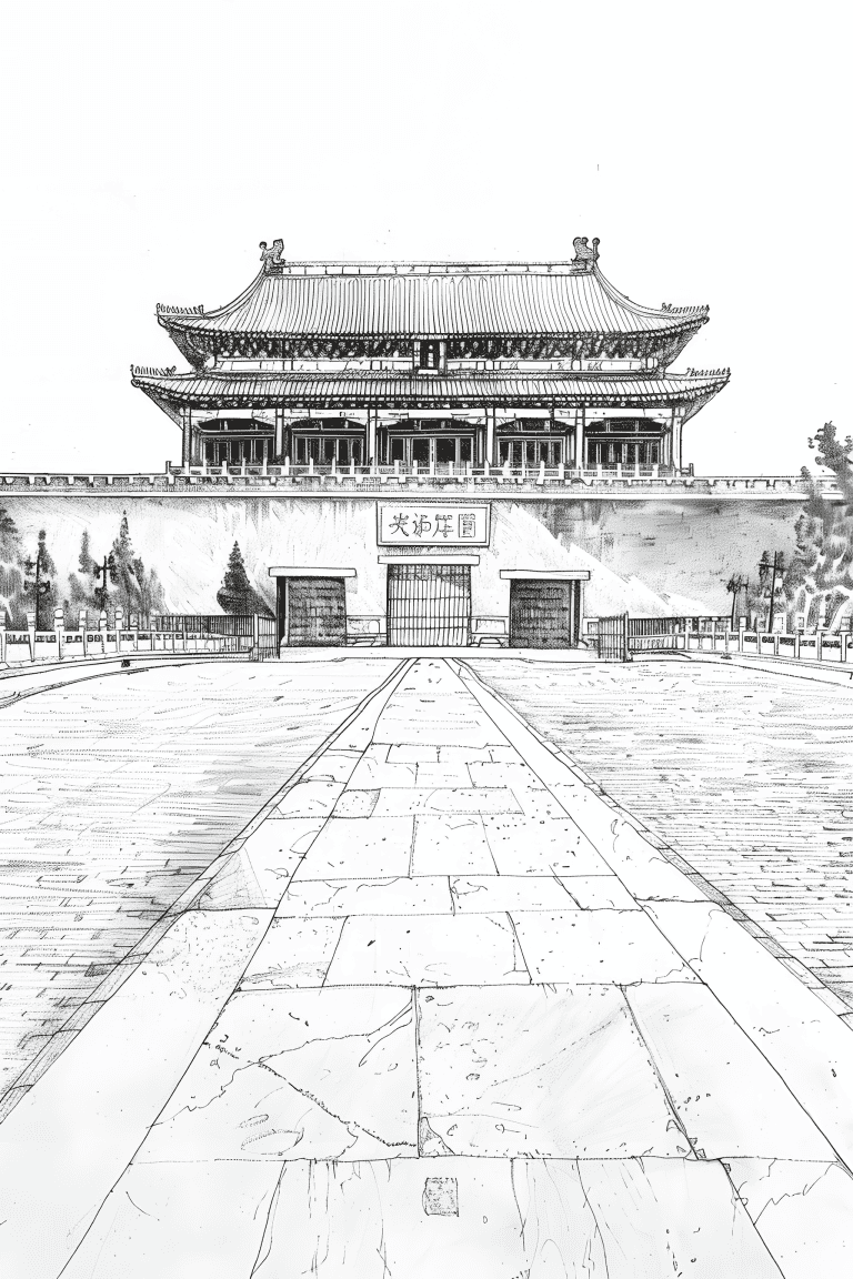 Forbidden City In Beijing