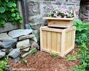 25 DIY Wooden Planters For Your Garden - Brighter Craft