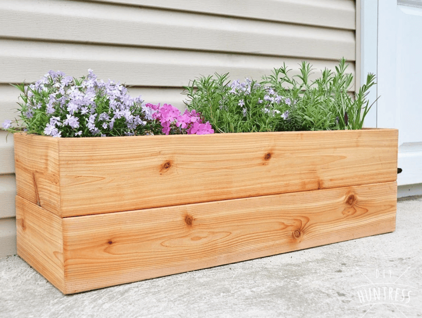 25 DIY Wooden Planters For Your Garden - Brighter Craft