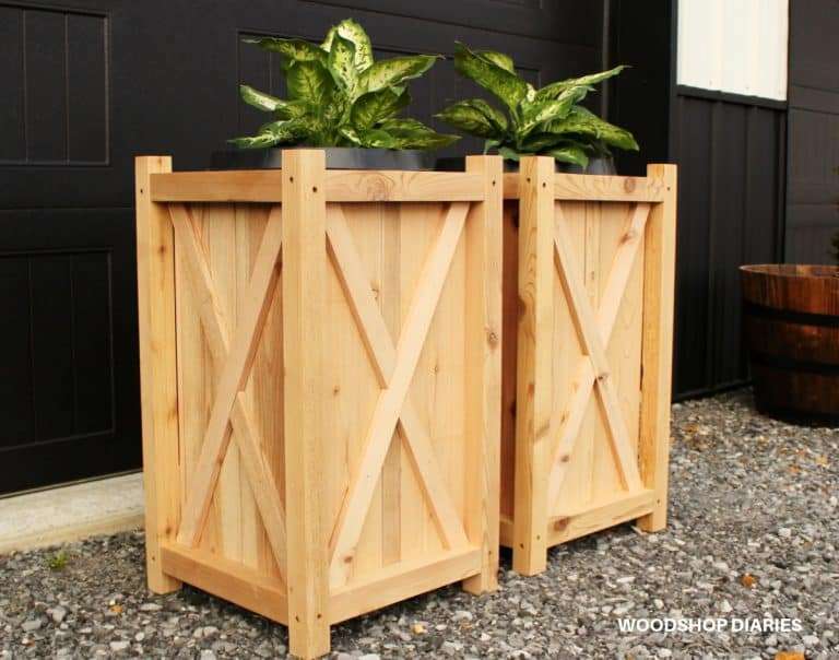 25 DIY Wooden Planters For Your Garden - Brighter Craft