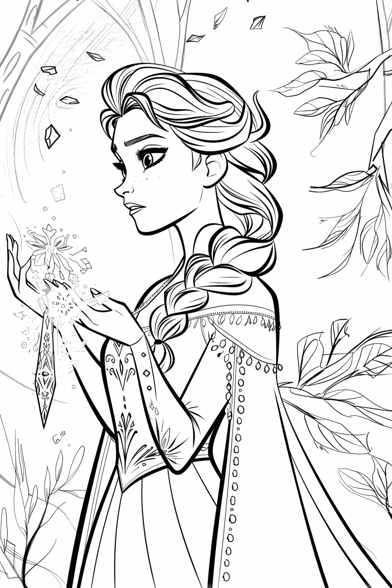Elsa Harnessing Her Power