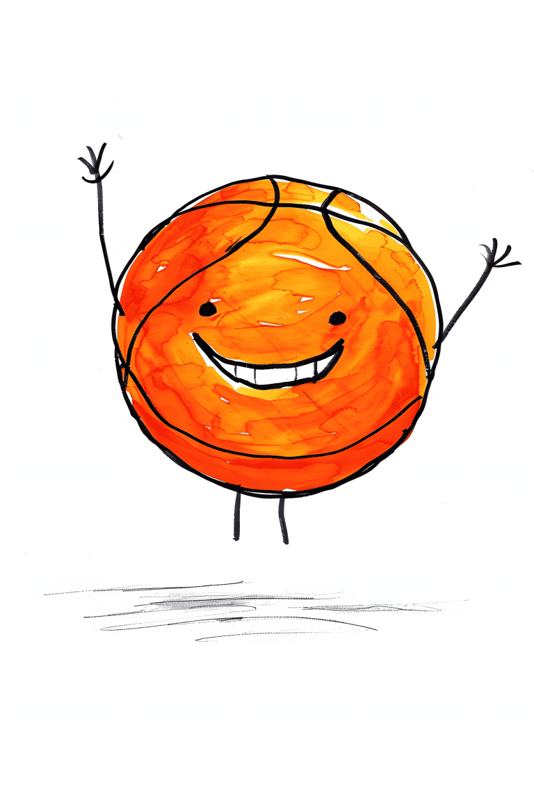 Bouncing Basketball