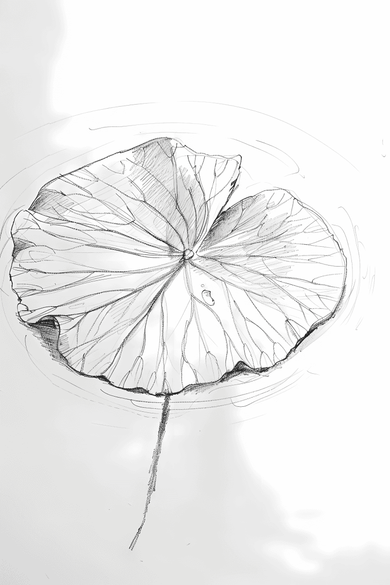 Broad Lotus Leaf