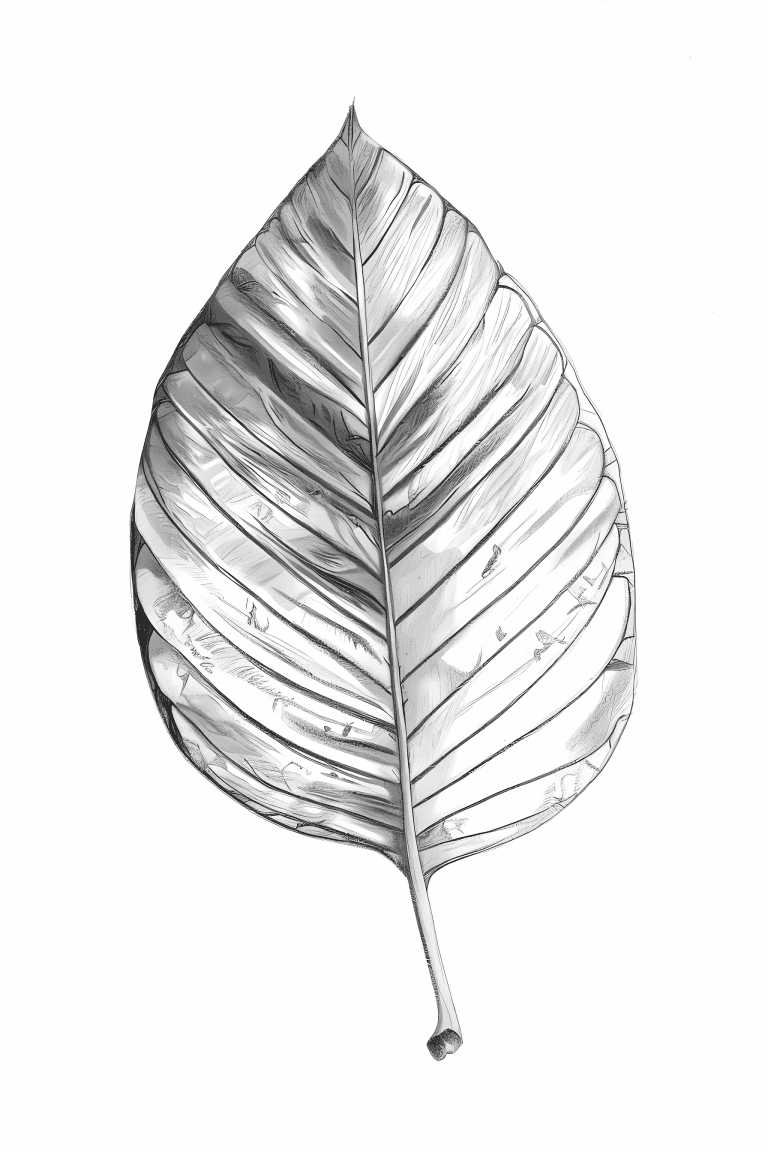 Broad Tropical Leaf