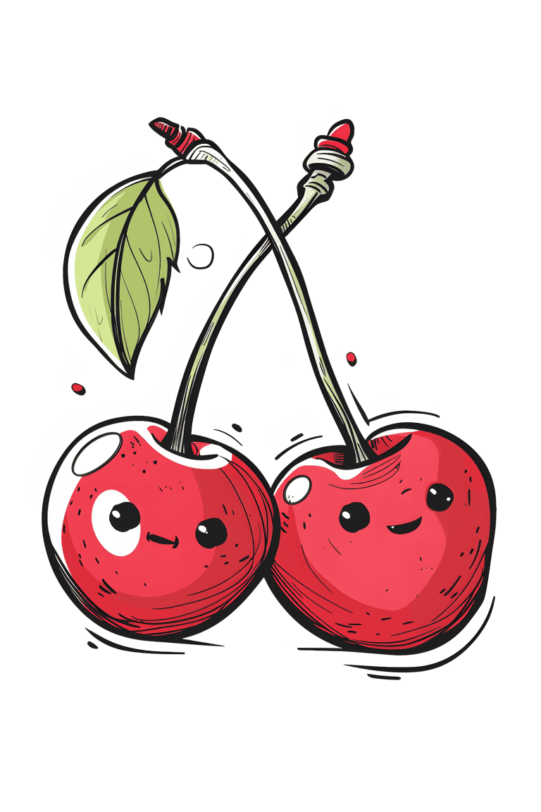 Cheeky Pair Of Cherries