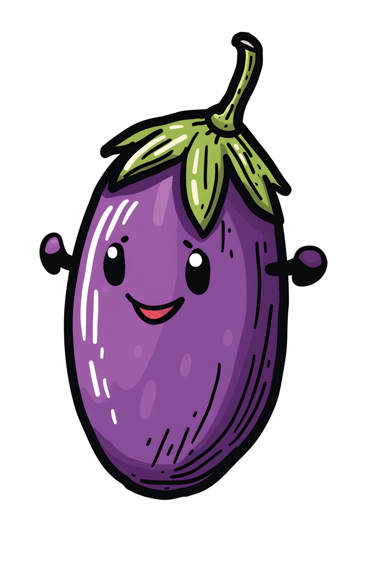 Vibrant Eggplant