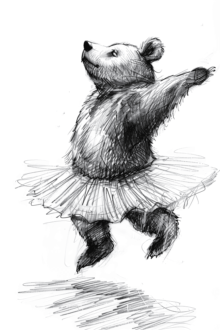 Bear Ballerina