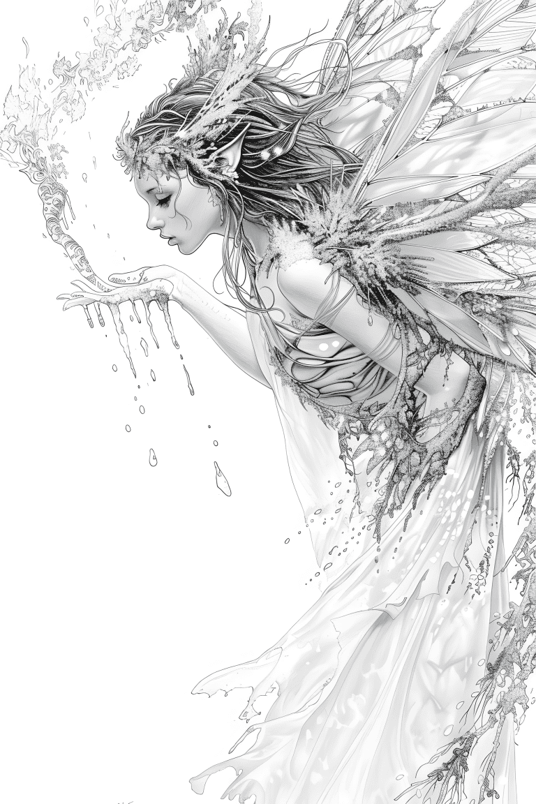 Fairy Creating Smoke