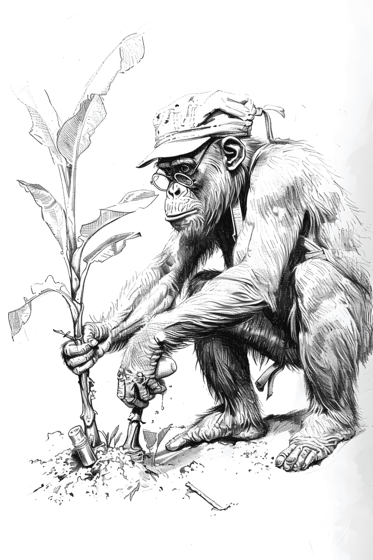 Monkey Gardener