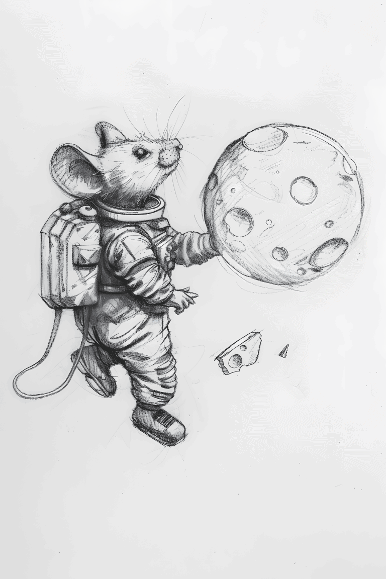 Mouse Astronaut