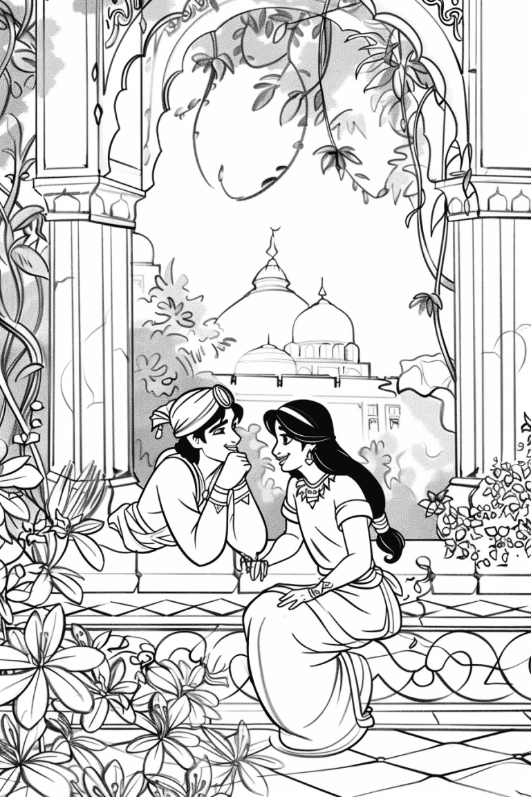 Jasmine And Aladdin