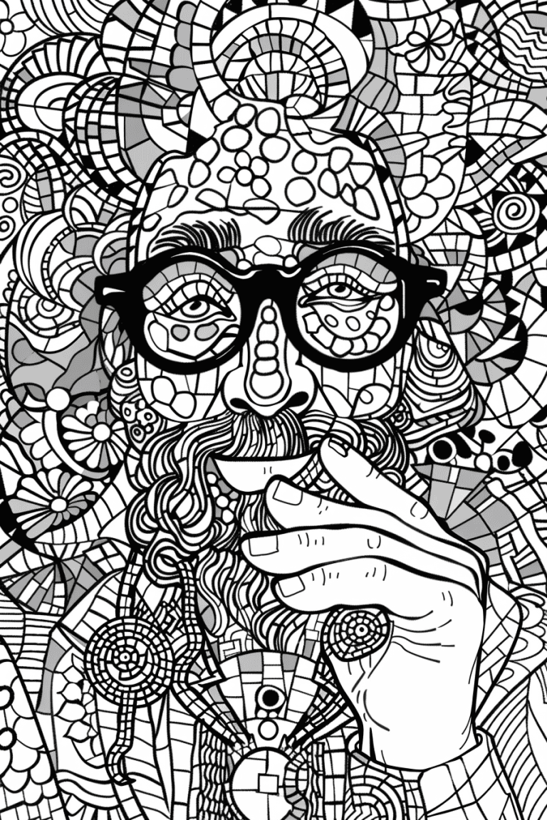 Mosaic Inspired Hippie