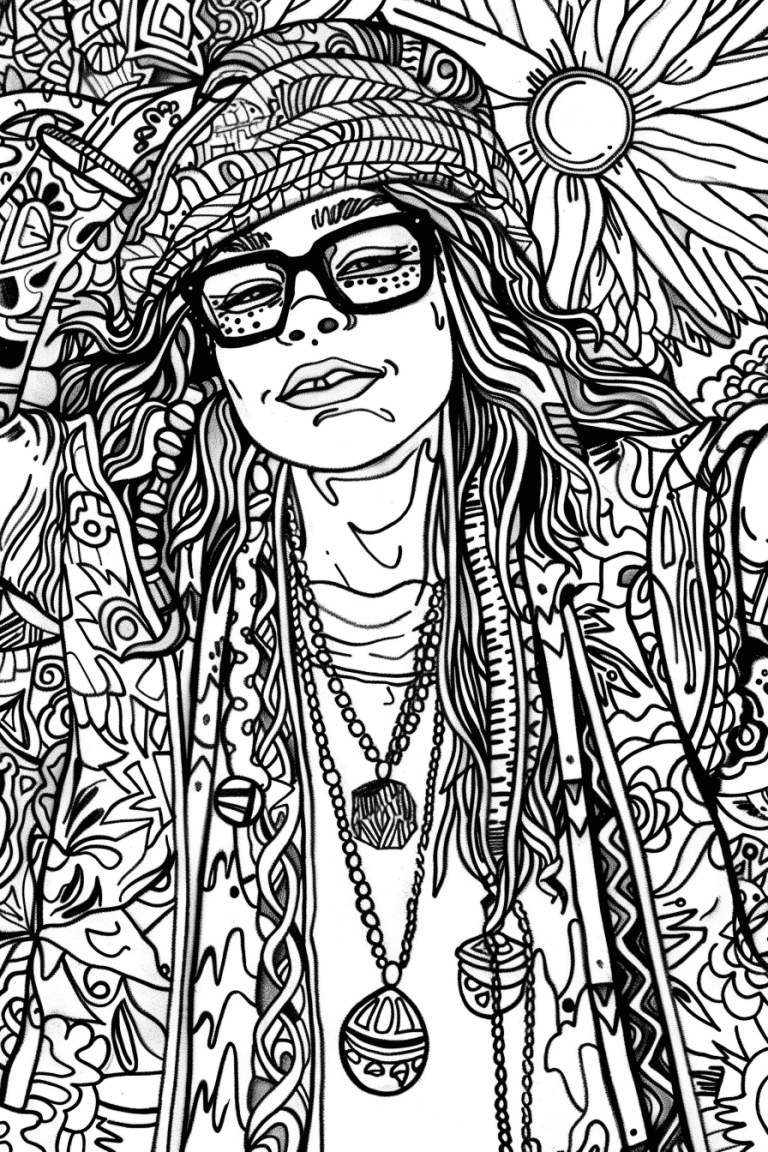 Hippie All Dressed Up