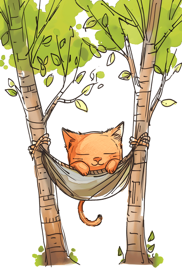 Cat Having A Nap