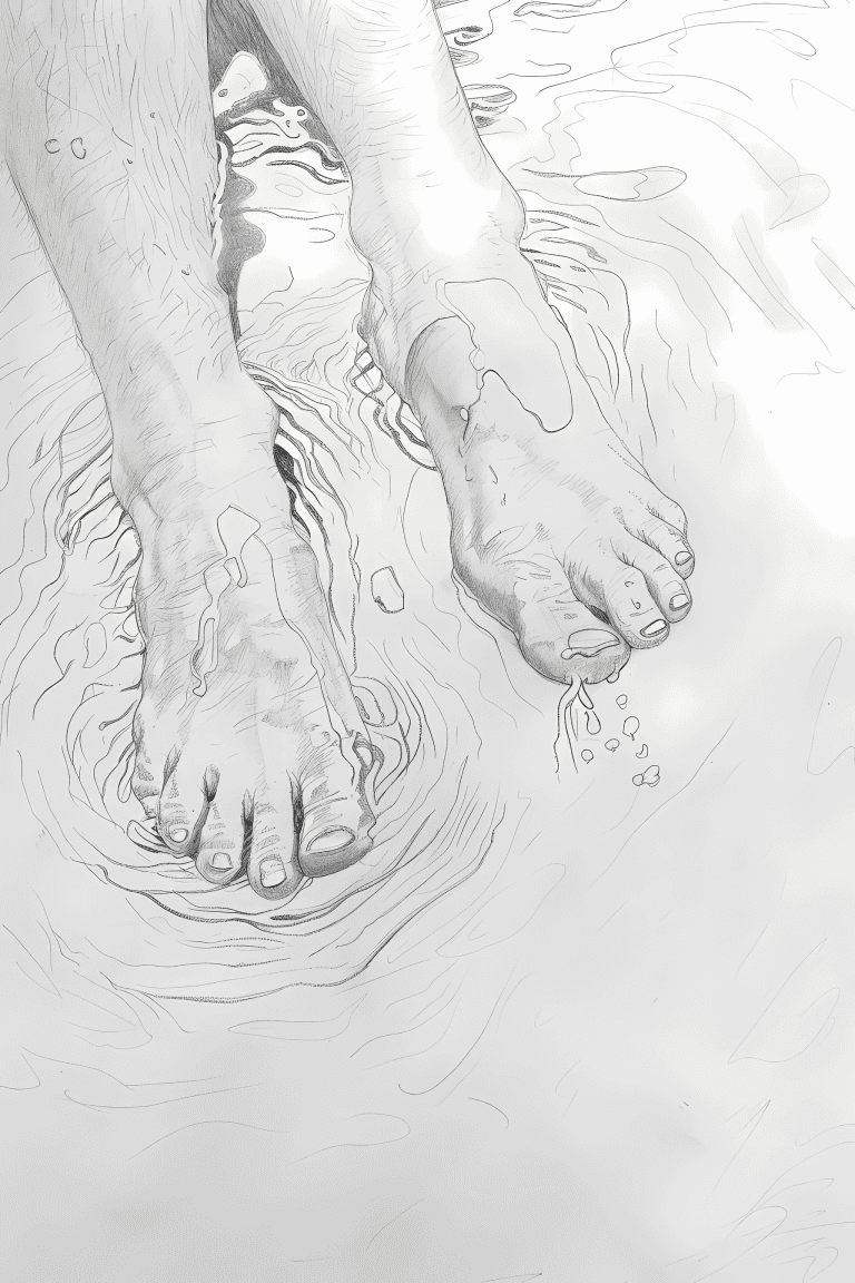 Soaking Feet In Water