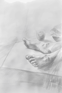 Feet Drawing Ideas for Beginners