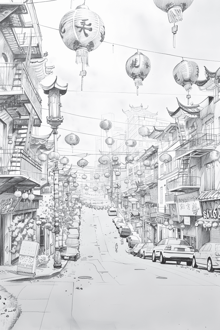 China Town In San Francisco