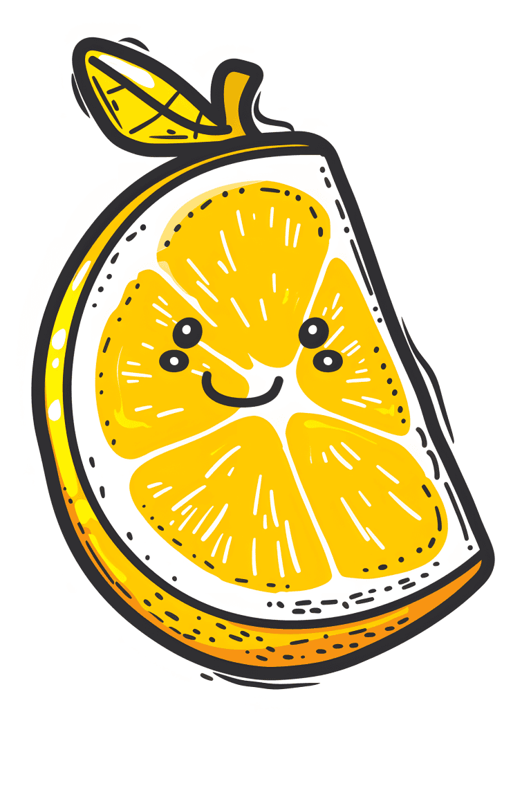 Cute Lemon Slice