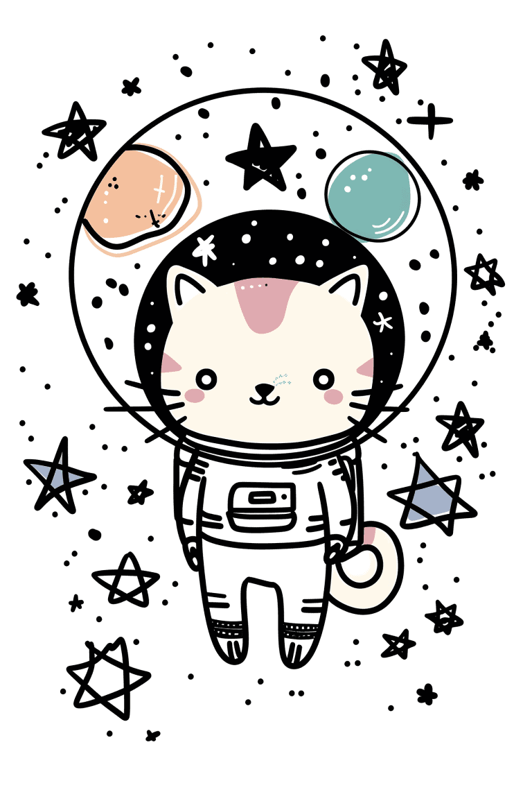 Astronaut Cat